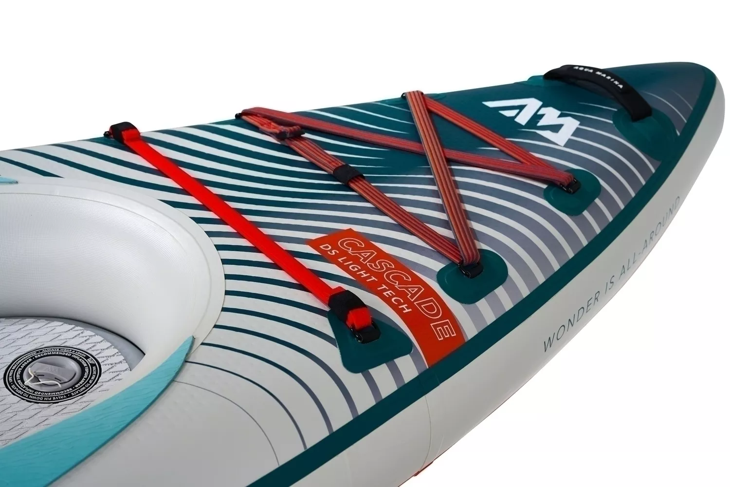 SUP доска надувная Aqua Marina Cascade гибрид САП/КАЯК 11'2" (2025)