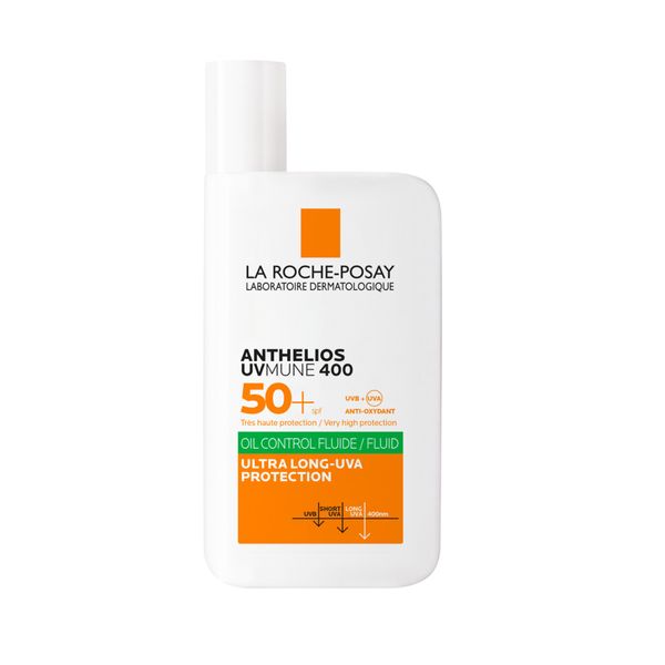 LA ROCHE-POSAY ANTHELIOS UVMUNE 400 Солнцезащитный невидимый флюид для лица SPF 50+ PPD 42